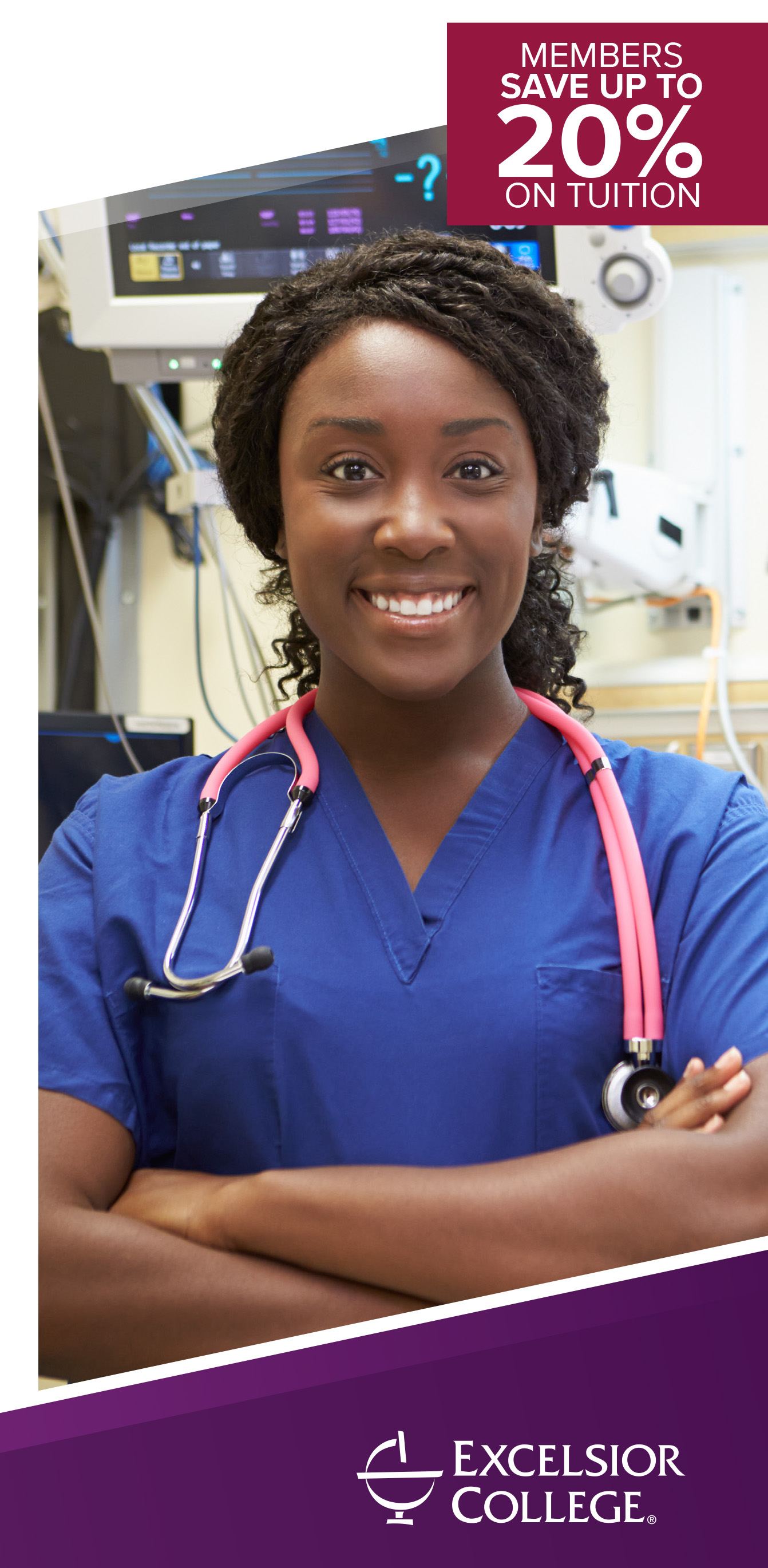 Tuition Discount In Excelsior College’s RN to BS in Nursing program