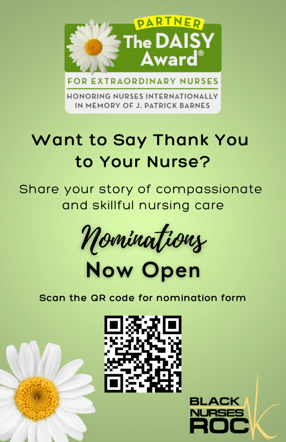 DAISY Award Nominations Are Now Open! Black Nurses Rock Foundation